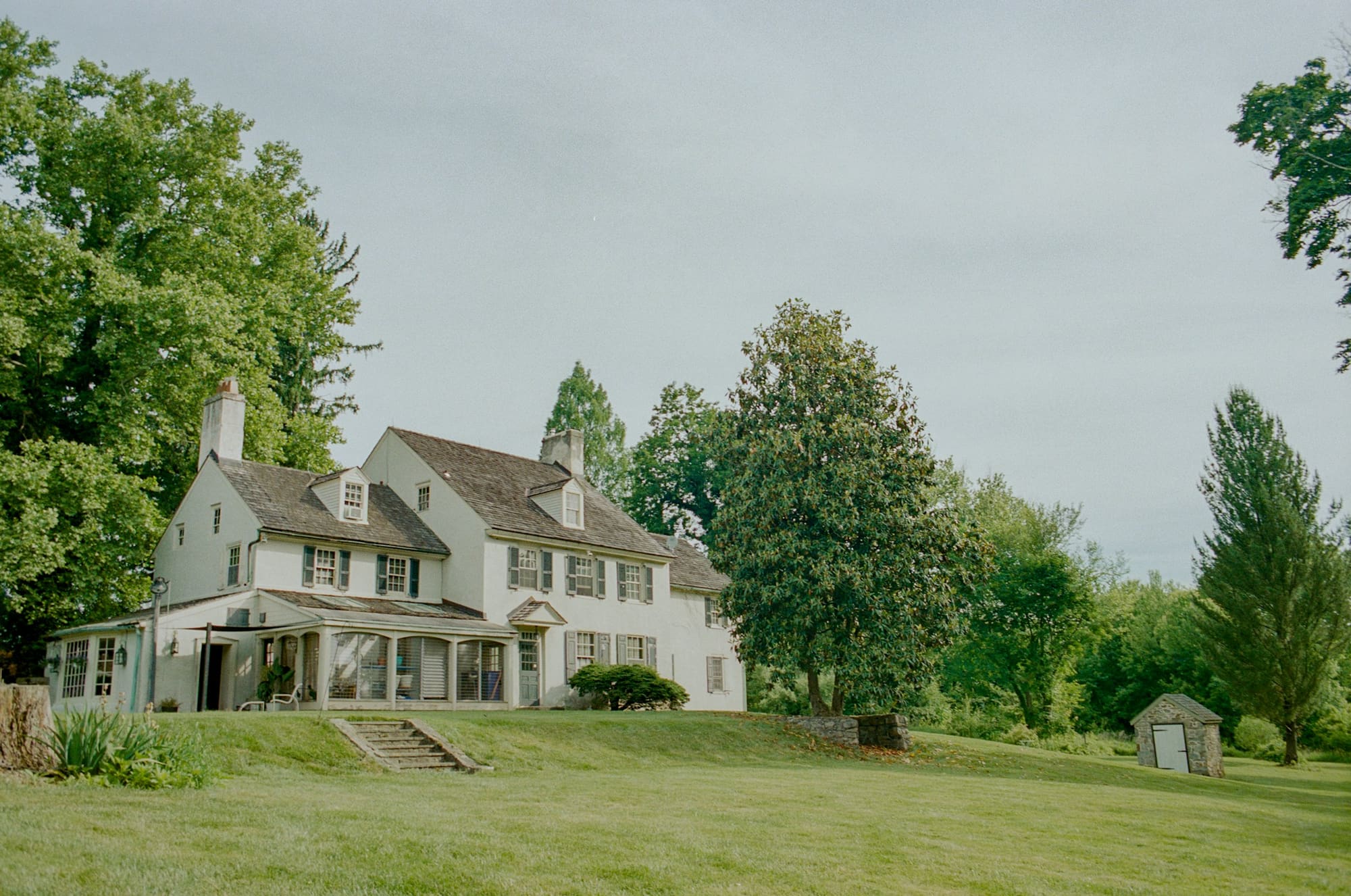 A stately home in the Philadelphia suburbs